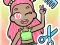 Spel Cute dress-up game aanlyn