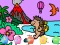 Spel Color By Code Volcano Hedgehog aanlyn