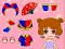 Spel Lovely Doll Dress Up Game aanlyn