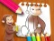 Spel Curious George Coloring Book aanlyn