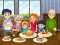 Spel Family Dinner Jigsaw aanlyn