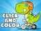 Spel Click And Color Dinosaurs aanlyn