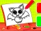 Spel Easy Kids Coloring Bat aanlyn