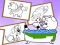 Spel Cartoon Coloring for Kids Animals aanlyn