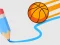 Spel Basketball Line aanlyn