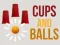Spel Cups and Balls aanlyn