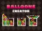 Spel Balloons Creator aanlyn