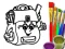 Spel Back To School: School Bag Coloring Book aanlyn