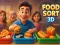 Spel Food Sort 3D aanlyn