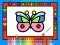 Spel Color and Decorate Butterflies aanlyn