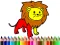 Spel Back To School: Lion Coloring Book aanlyn