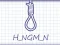 Spel Hangman Plus aanlyn