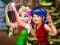 Spel Ladybug And Elsa Xmas Selfie aanlyn