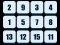 Spel Numbers Sliding Puzzle aanlyn