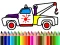 Spel Back To School: Trucks Coloring aanlyn