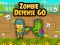 Spel Zombie Defense GO aanlyn