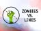 Spel Zombies VS. Lines aanlyn