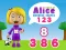 Spel World of Alice Numbers Shapes aanlyn