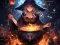 Spel Anime girls Witchcraft aanlyn