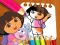 Spel Dora the Explorer the Coloring Book aanlyn