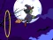 Spel Flying witch halloween aanlyn