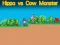 Spel Hippo vs Cow Monster aanlyn
