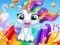 Spel Glitter Unicorn Dress Up Girls aanlyn