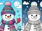 Spel Coloring book Winter aanlyn