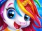 Spel Unicorn Make up Girl aanlyn