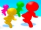 Spel Stickmen Color Run Switch aanlyn