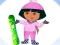 Spel Dora Ski Winter Dressup aanlyn