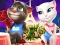 Spel Talking Tom and Angela Coloring aanlyn