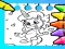 Spel Magical Unicorn Coloring Pages aanlyn