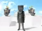 Spel Skibidi Toilet Parkour run aanlyn