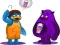 Spel Grimace Monster Dop Story aanlyn