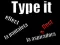 Spel Type it aanlyn