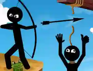 Spel Bow Master Stickman Hero aanlyn