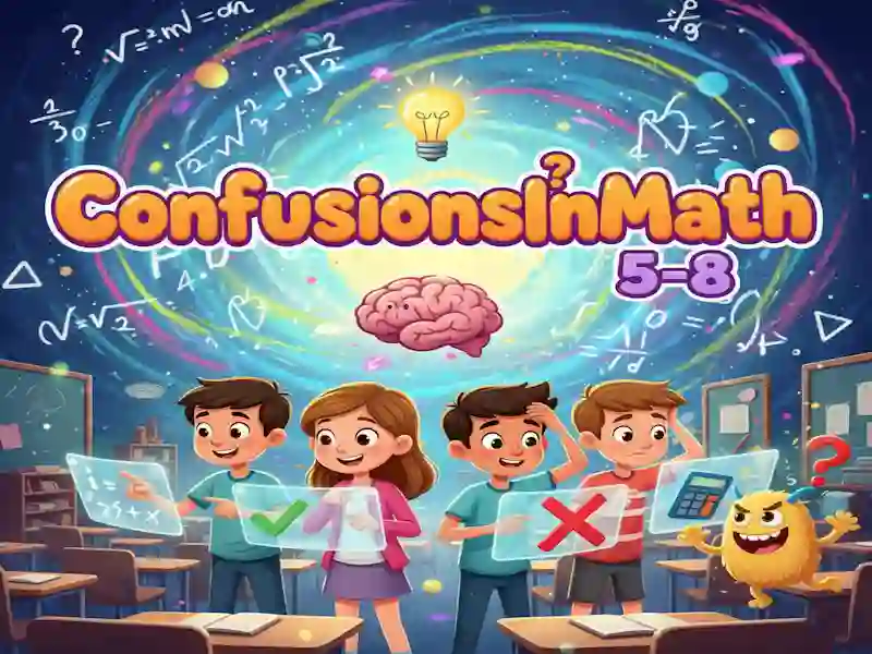 Spel ConfusionsInMath 5-8 aanlyn