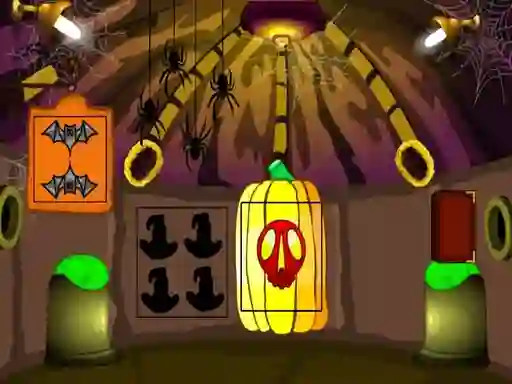 Spel Halloween Village Escape aanlyn