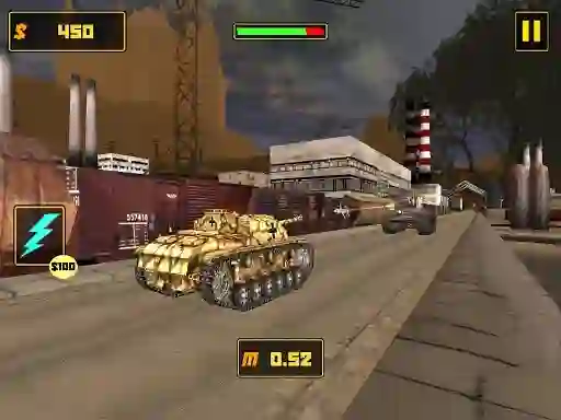 Spel War Machines: Tank Battle aanlyn