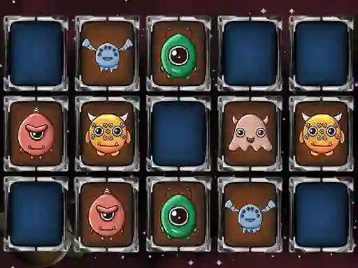 Spel Aliens Memory Game aanlyn