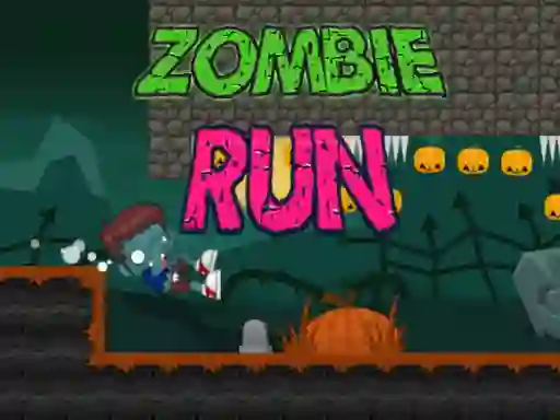 Spel Zombie Run aanlyn