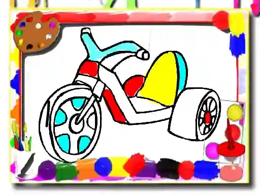 Spel Toys Coloring Book aanlyn