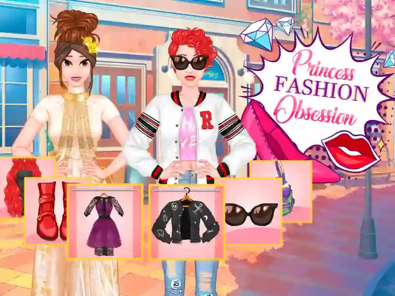 Spel Princess Fashion Obsession aanlyn