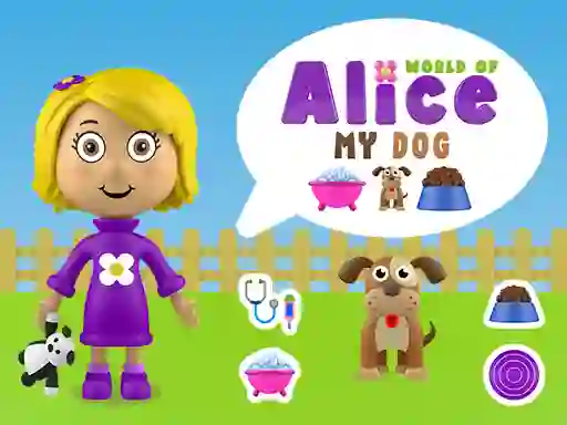 Spel World of Alice My Dog aanlyn