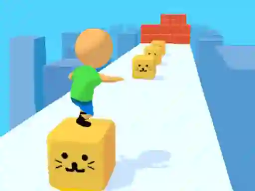 Spel Cube Surfer aanlyn