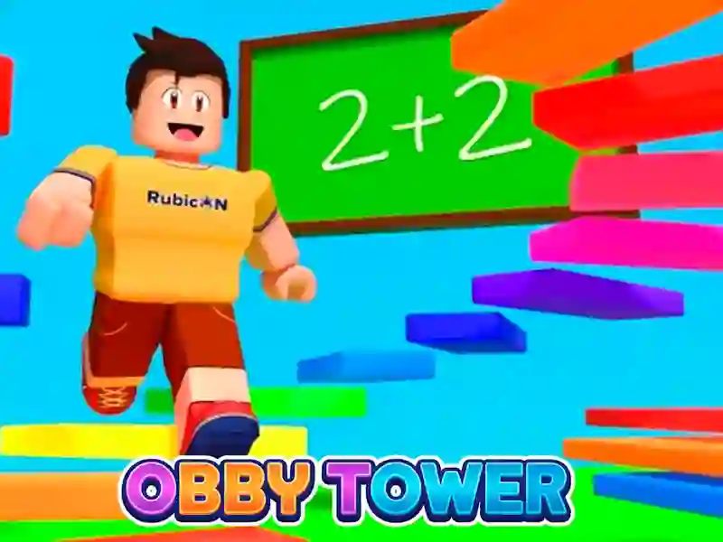 Spel Obby Tower aanlyn