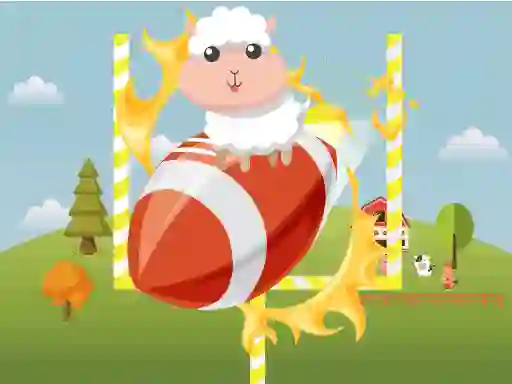 Spel Animals Rugby Flick aanlyn