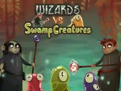 Spel Wizards vs swamp creatures aanlyn