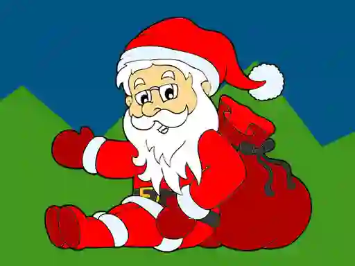 Spel Santa Claus Coloring Book aanlyn